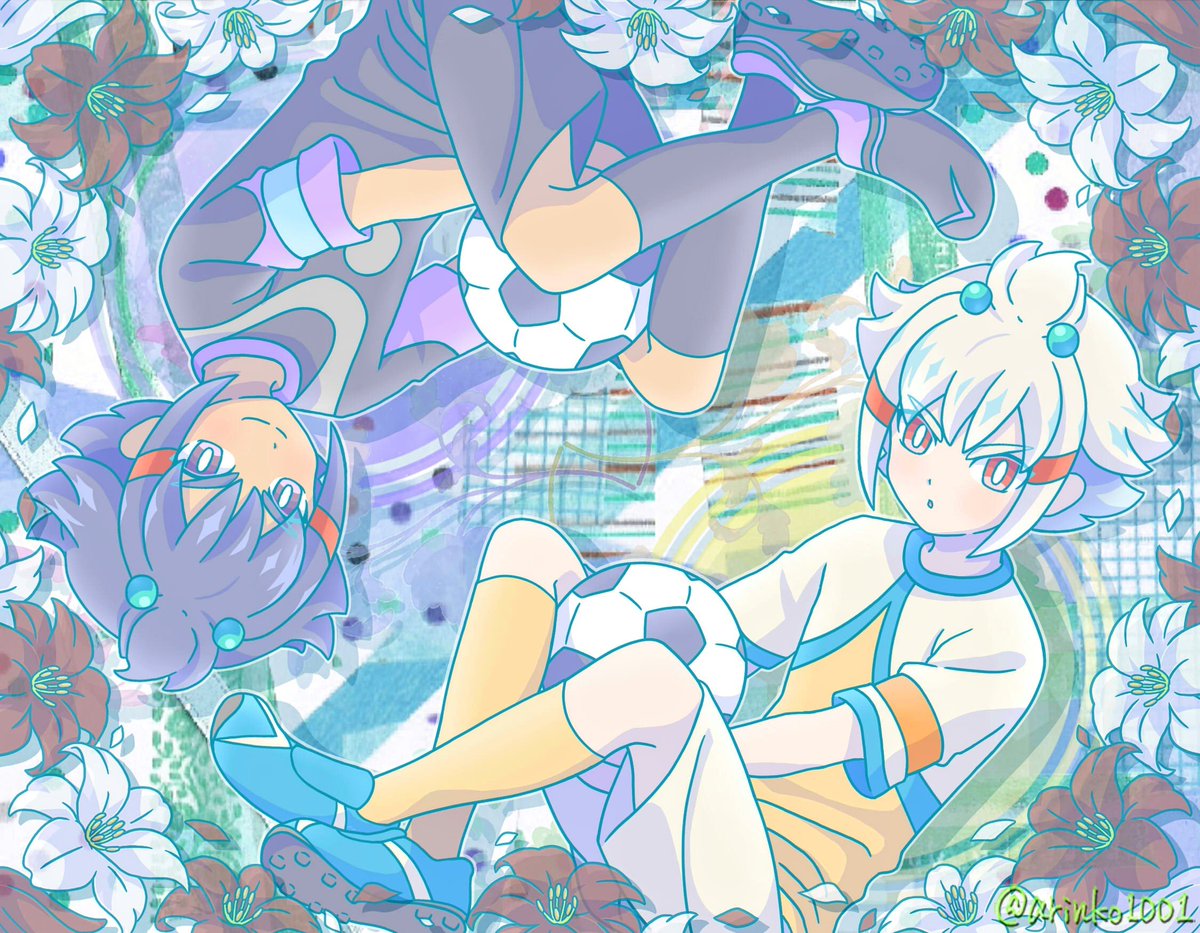 シュウ白＆白シュウ🖤🤍 白竜とシュウのミキシどっちも可愛いよね