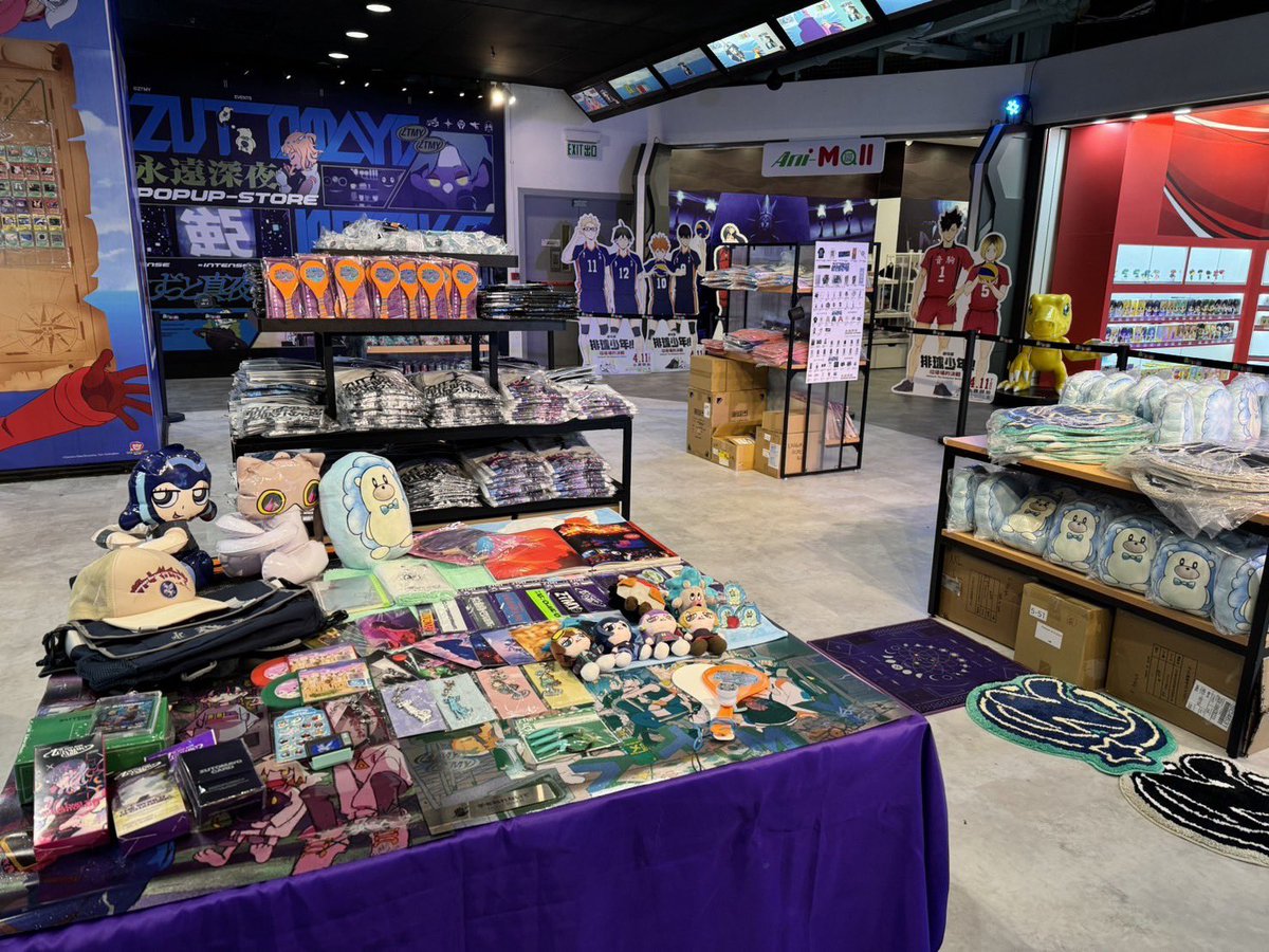 香港】 ZUTOMAYO INTENSE IN HONG KONG POPUP STORE 今天正式開始營業