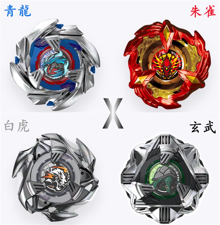 ベイブレードXからの四聖獣の伝承 ​#ベイブレードX #コバルト