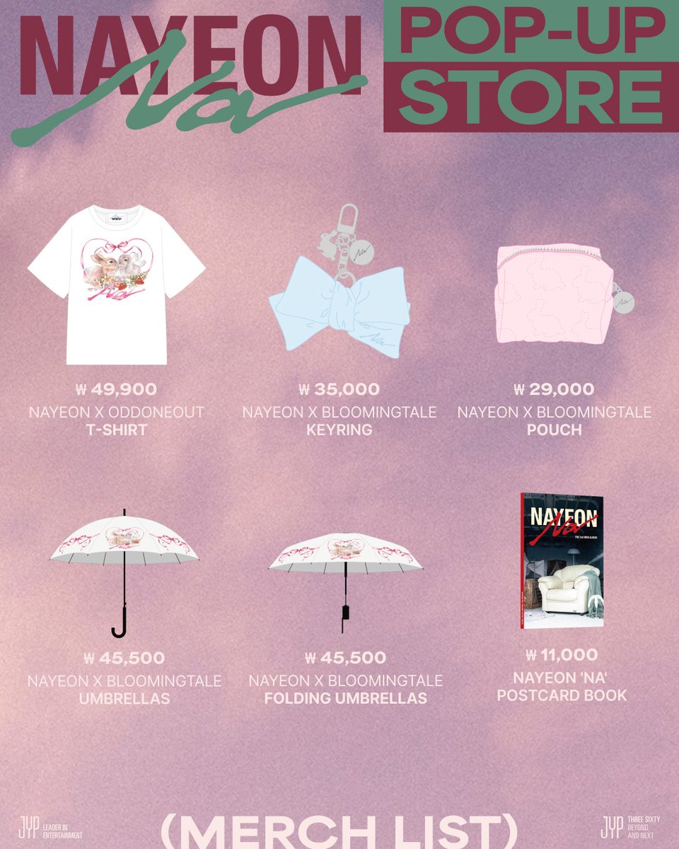 TWICE ナヨンABCD 知人限定 ギフト Tシャツ ポーチ キーリング