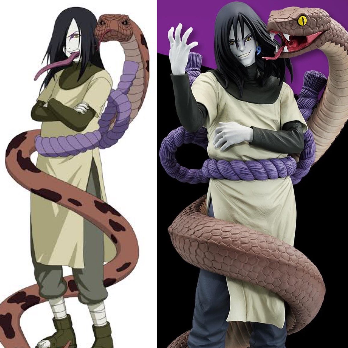 一番くじ NARUTO-ナルト- 疾風伝 伝説の三忍 B賞 大蛇丸 MASTERLISE