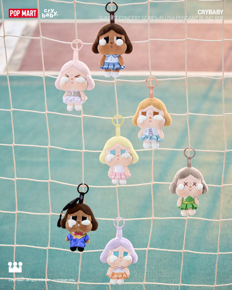 🆕CRYBABY Sunset Concert シリーズ ぬいぐるみペンダント いろんな