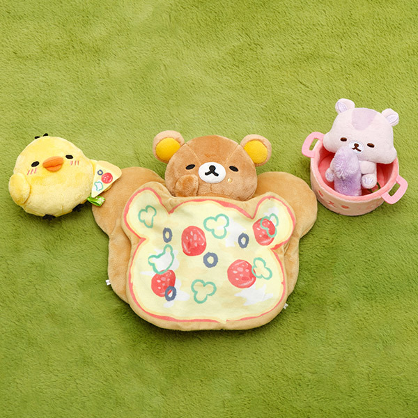 7/5（金）受注発売開始🍕／ #リラックマ まんぷくすやすやセット が