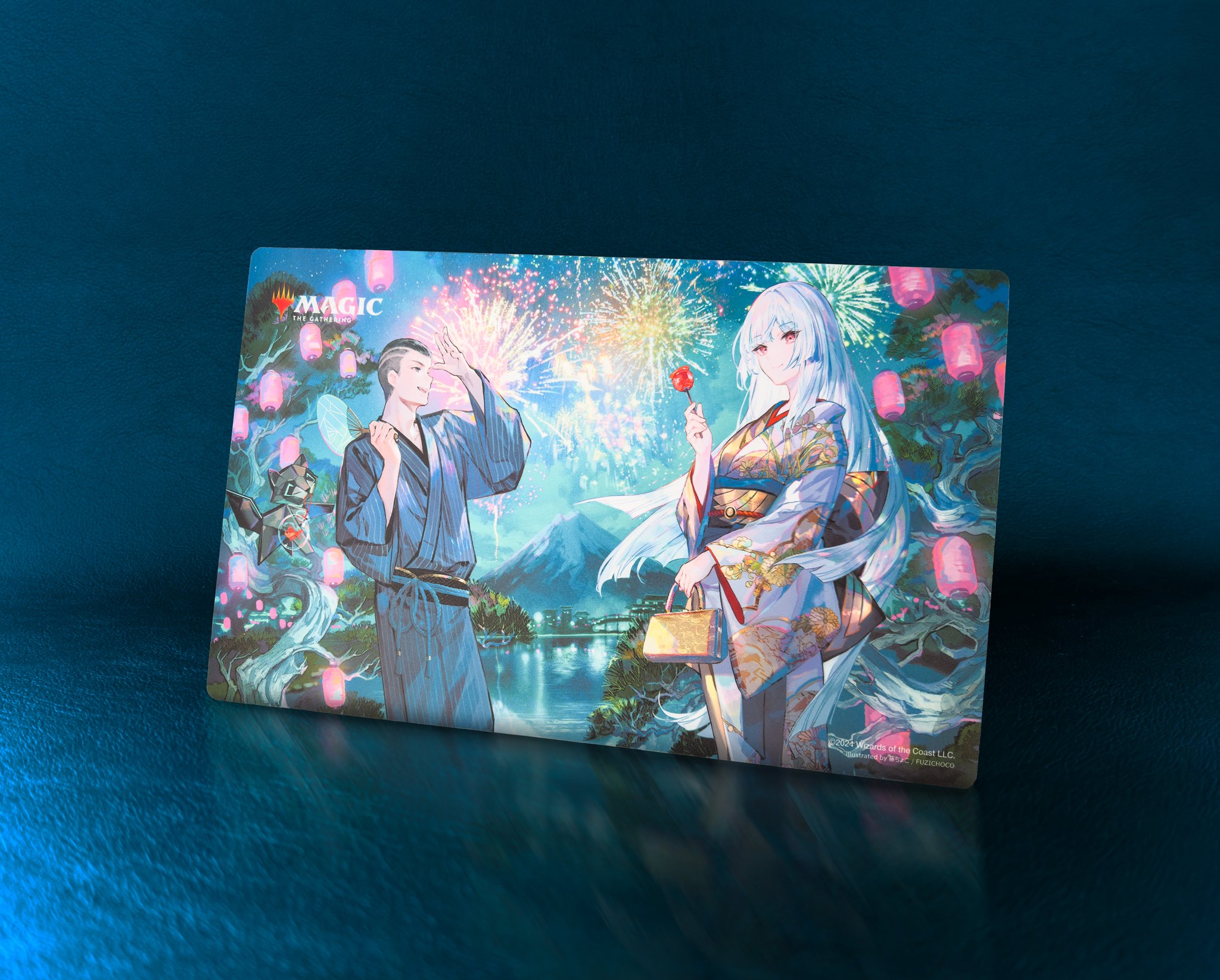 MTG 放浪皇のお花見キャンペーン 放浪皇＆ナーセット プレイマット MTG