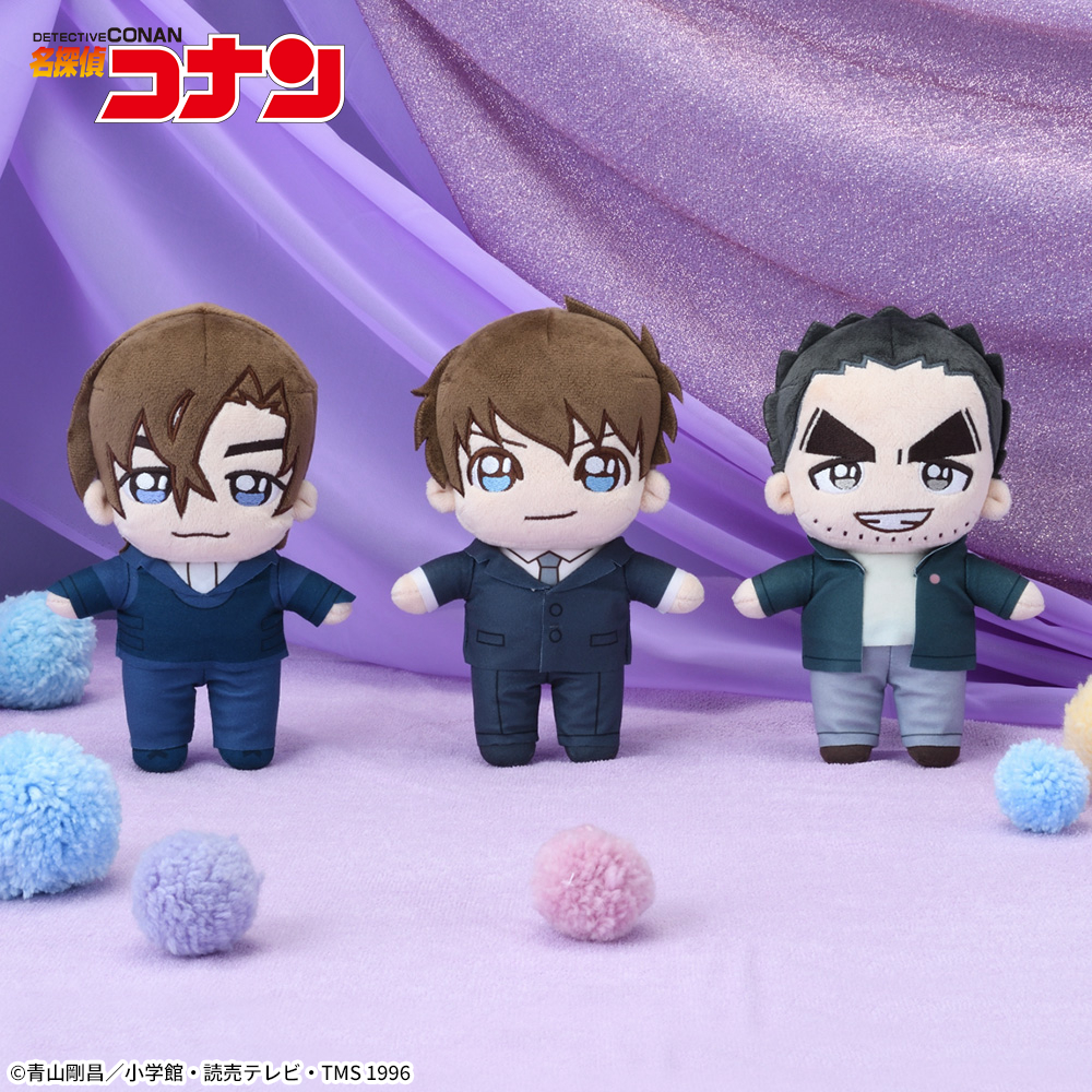2024年9月13日より登場予定 名探偵コナン KIRAMUCCHI ぬいぐるみ Vol.5