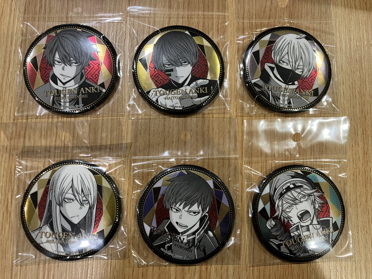 桃源暗鬼』メタリック缶バッジ各種再入荷いたしました！！ 秋田書店