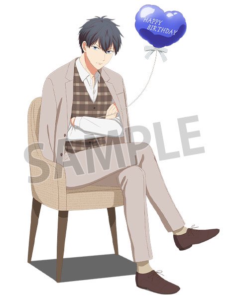 お台場・ノイタミナショップ&カフェシアターにて、上ノ山立夏の誕生日