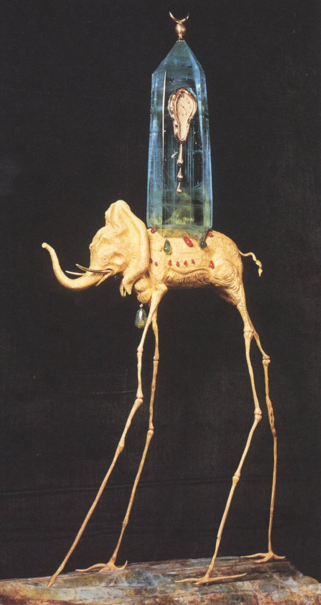 サルバドール・ダリ（Salvador Dali、1904-1989） 『宇宙象』 （Space