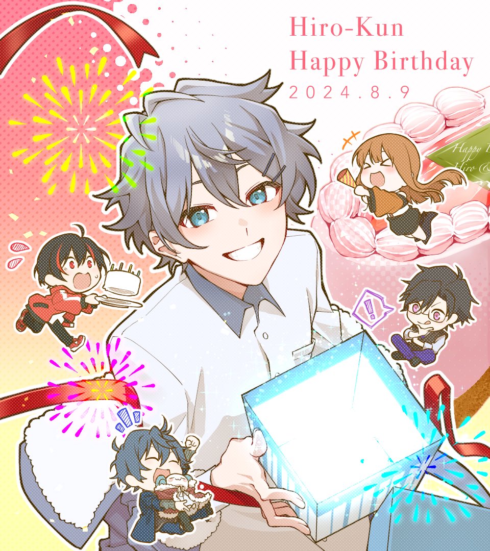 本日8月9日は【ヒロ】君の誕生日🎂🎉 🍑𝐇𝐚𝐩𝐩𝐲 𝐛𝐢𝐫𝐭𝐡𝐝𝐚𝐲