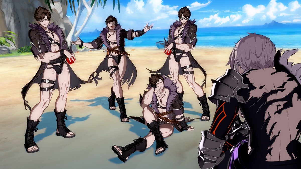 GBVSR】ベリアルの水着コスチュームが実装されて