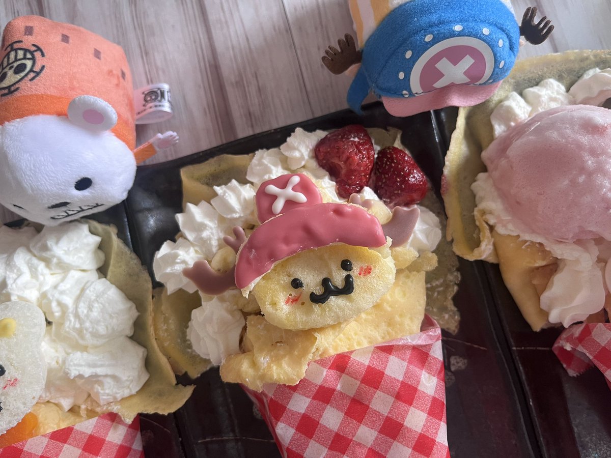 本日のおやつは 実写版 #SANJInoOYATSU 😂！ もっと可愛く作る予定が