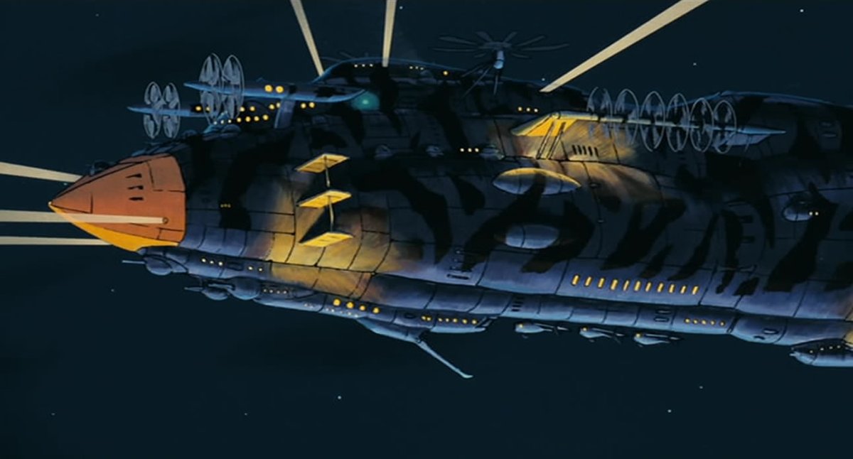 この飛行船は、「空中戦艦 ゴリアテ」です。全長312m、全高82m、全幅