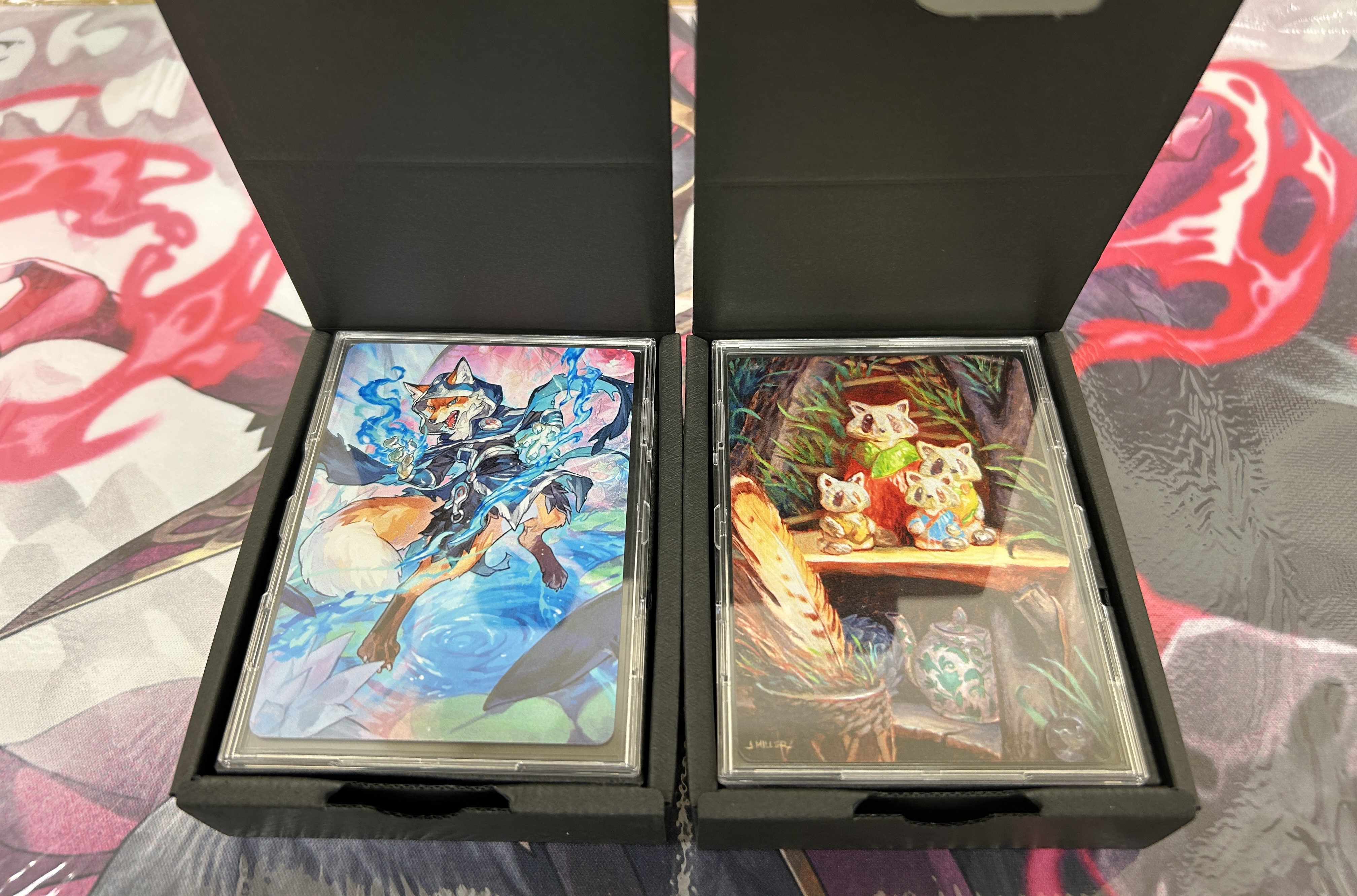mtg 超高騰中 ff 桐箱付き ステンレストークン 3種セット 大戦祭 mtg