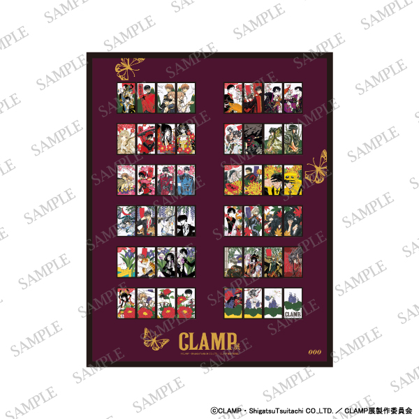 CLAMP展 特製花札 額装版 受注品 ツバサ xxxHOLiC ◤CLAMP展 商品情報◢ □キャラディショナル CLAMP展 特製花札<通常版