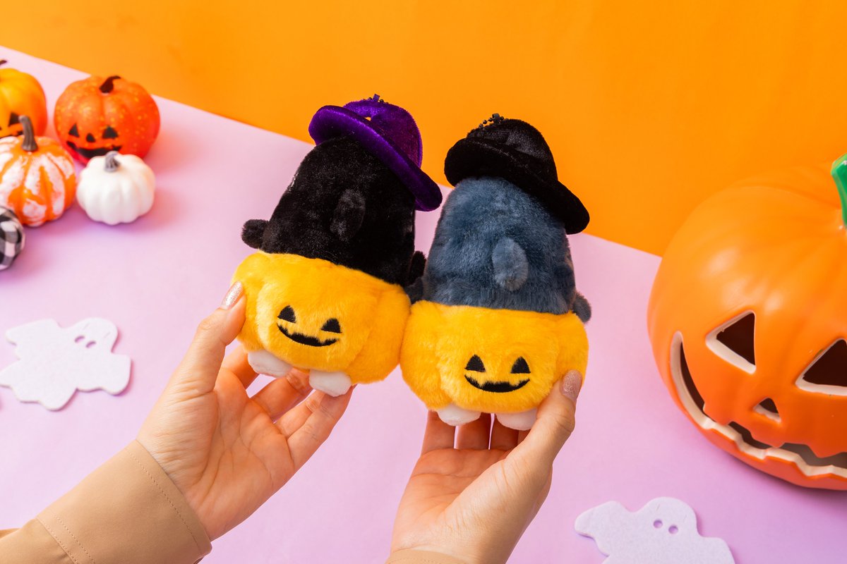 🦈新商品🦈 #mofusand 『トリックオアトリートサメにゃん/シャチにゃん