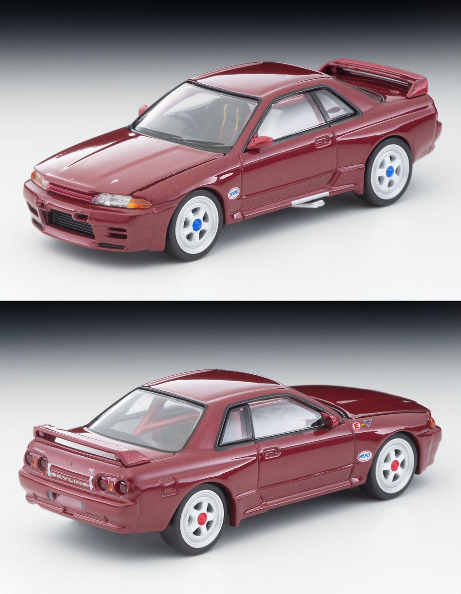 LV-N 日産 スカイライン GT-R（R32）グループA プレーンカラー仕様（赤