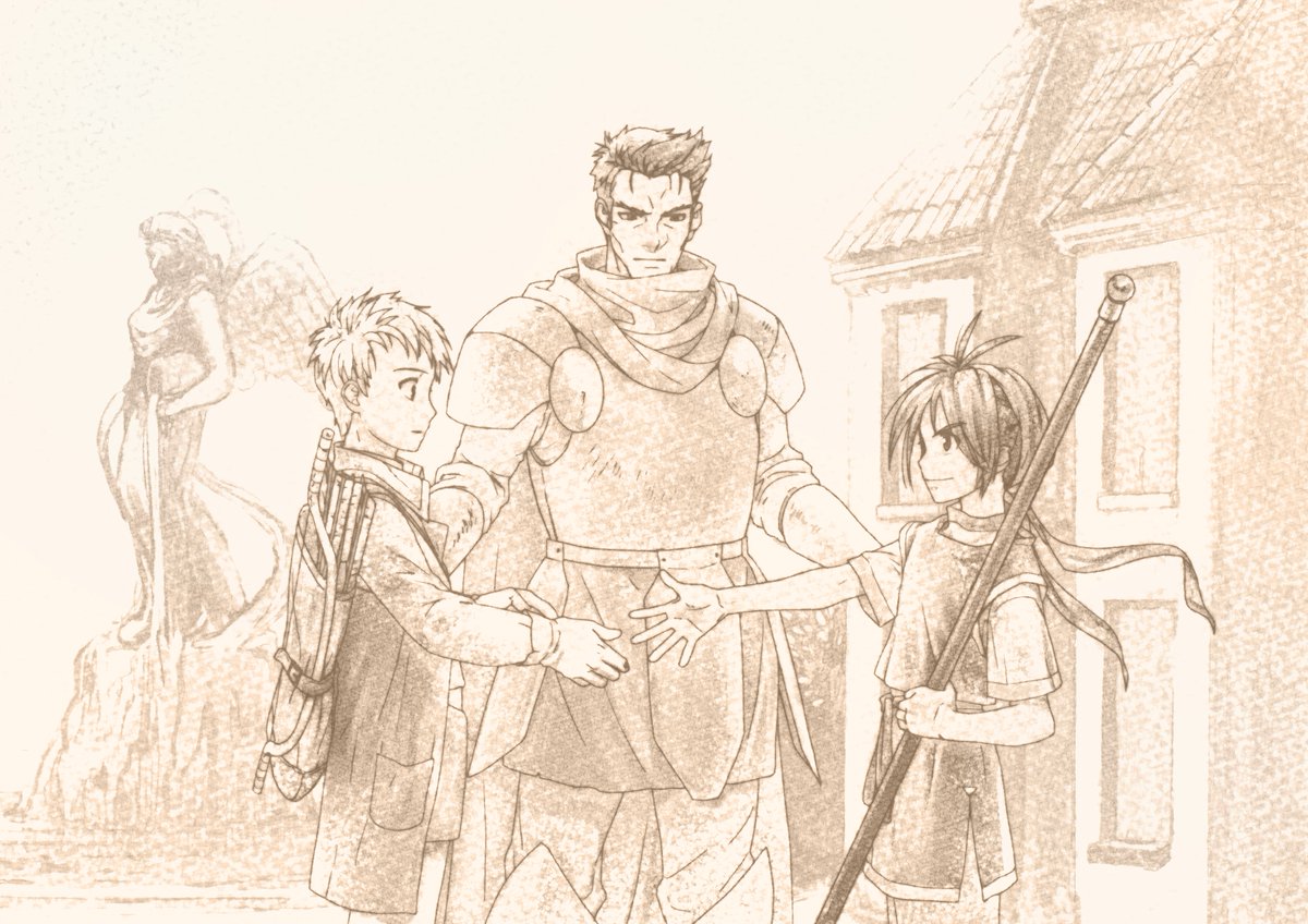 ⭐️#幻想水滸伝 I 新規描き下ろしイラスト⭐️ キャラクターデザイン