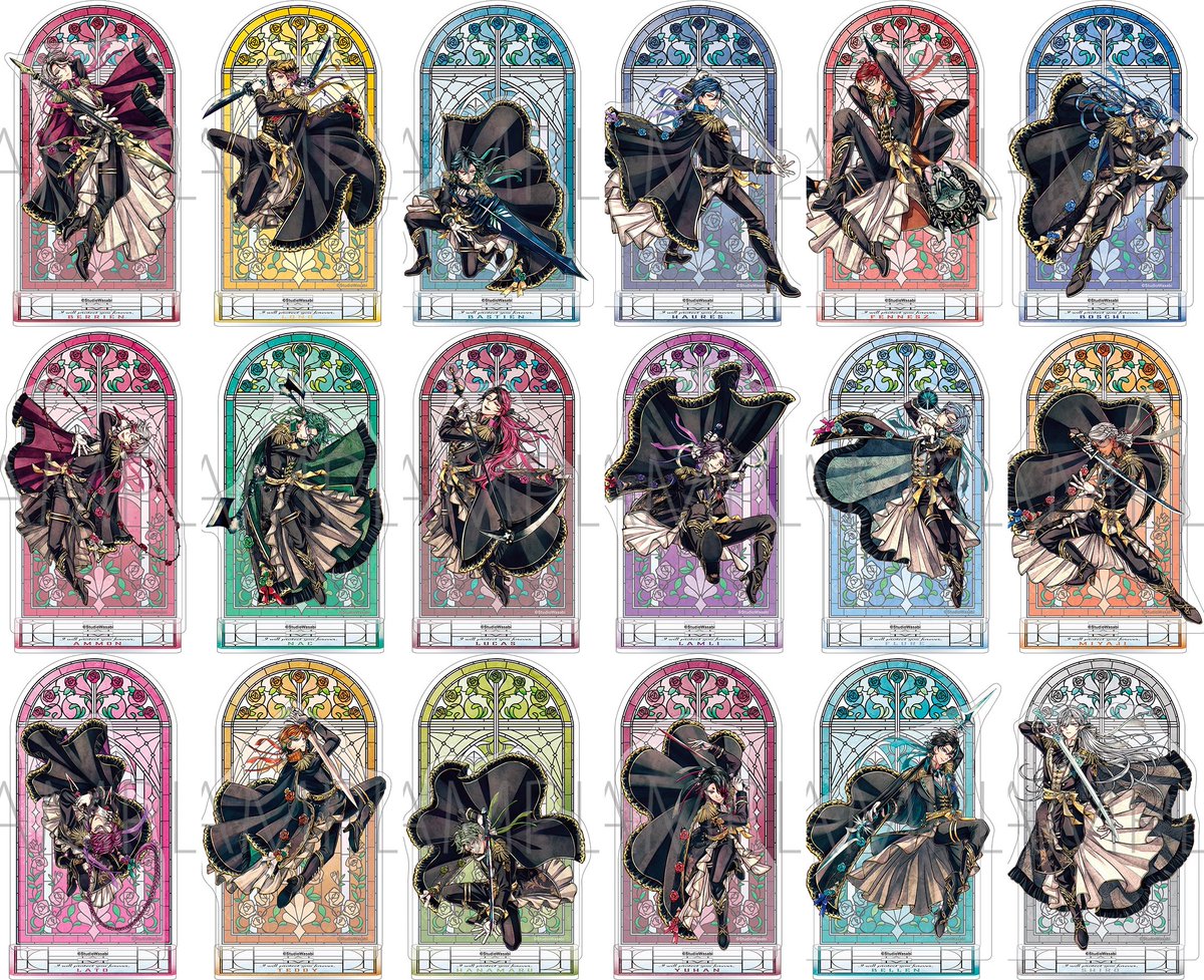 アニメイトオンラインで予約開始！ 悪魔執事と黒い猫 アクリルスタンド