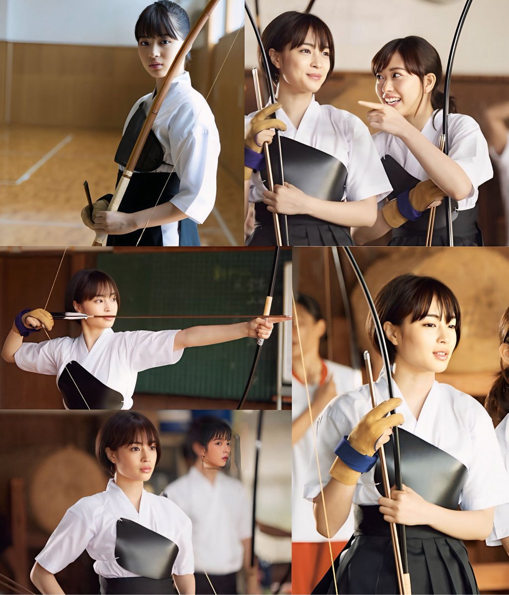 広瀬すず ＃弓道すず ＃先生好きになってもいいですか？ 弓道姿のすず