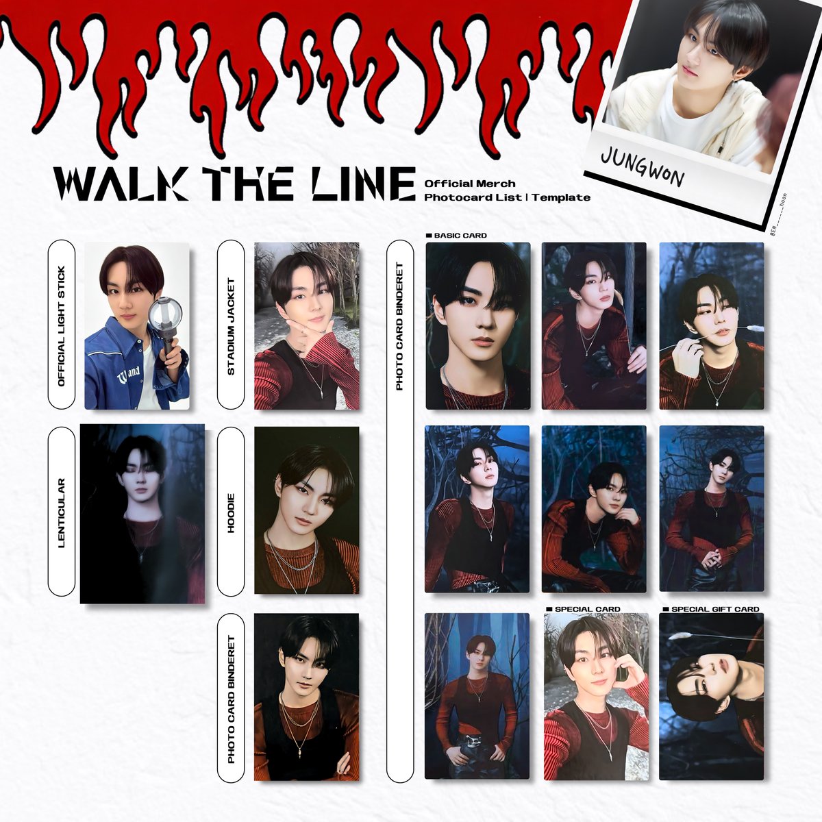 🍥⸝꙳ ⁡ ENHYPEN WORLD TOUR 'WALK THE LINE' ⁡ JUNGWON ジョンウォン