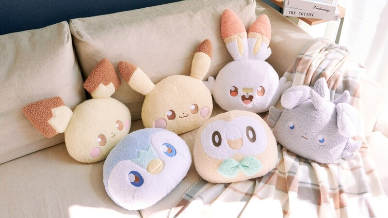 12月14日（木）より、ポケピースの「ぬいぐるみフェイスクッション」が