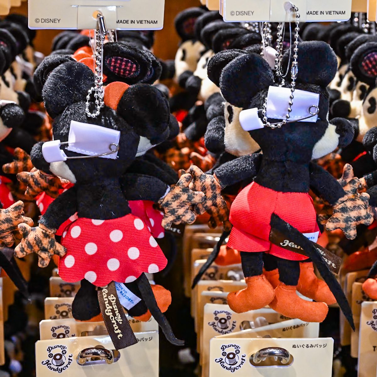 ハンドクラフト風！ 東京ディズニーリゾート ミッキー・ミニー