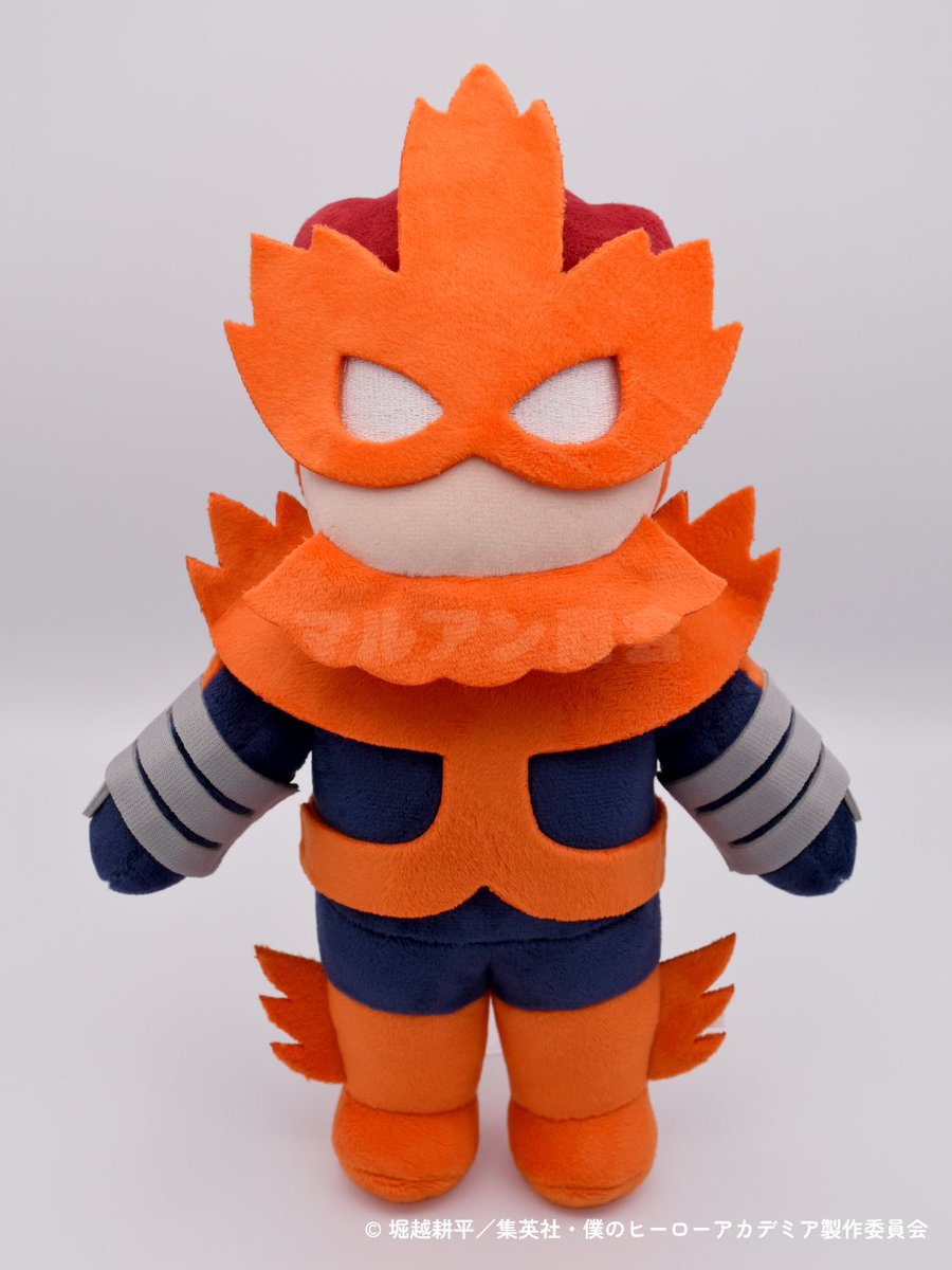 当日版権商品「エンデヴァー人形」(ぬいぐるみ)の販売については引用の