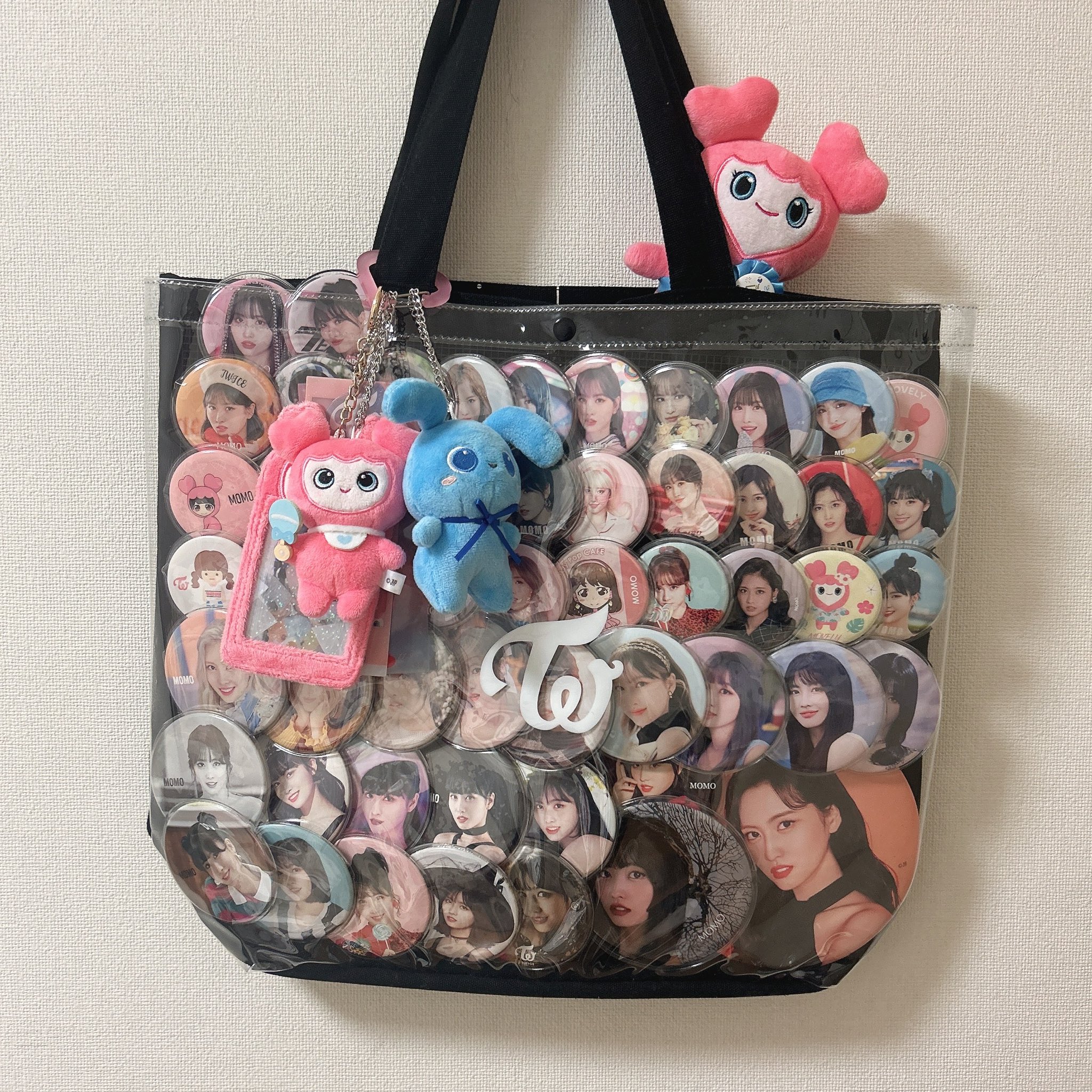 サナ トレカ 痛バ 45枚 TWICE ナヨン 痛バ トートバッグ 缶バッジ