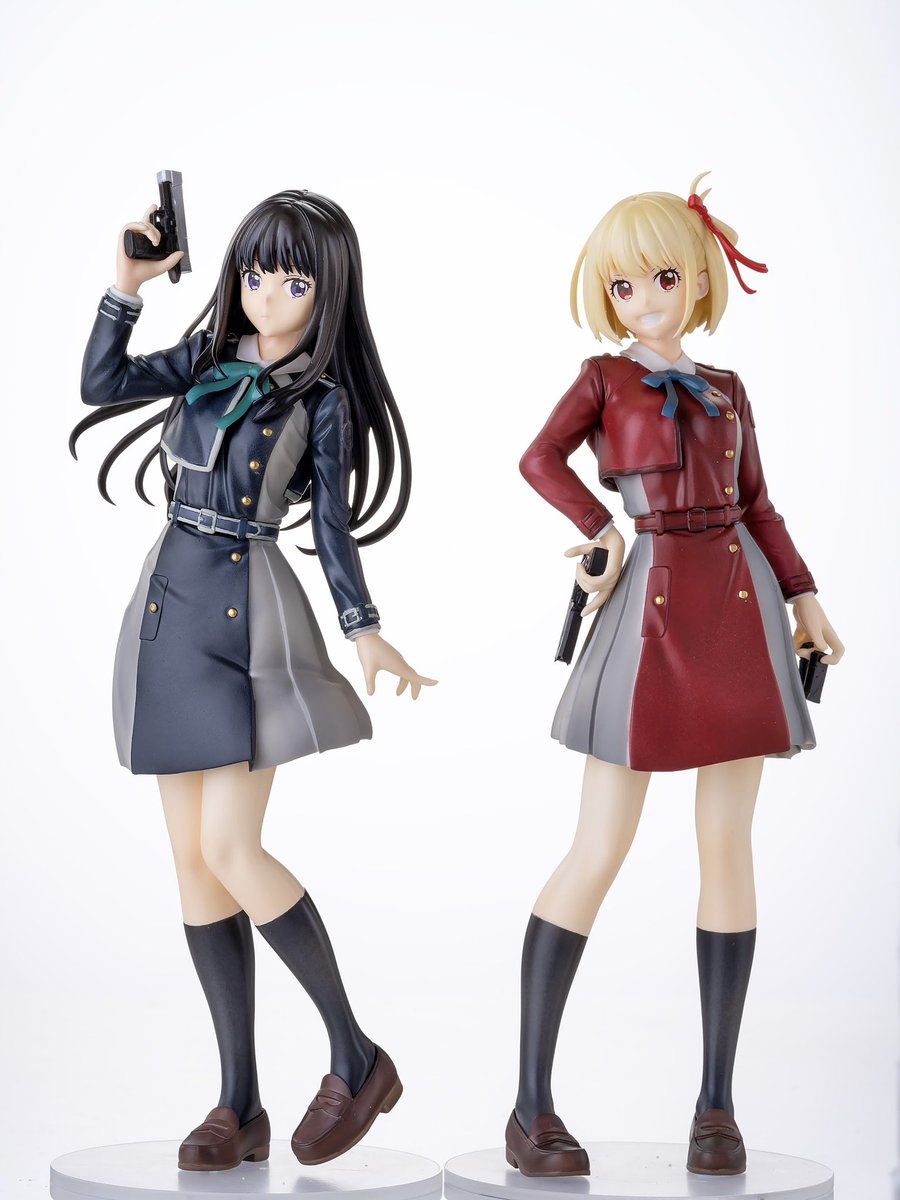 2月のワンフェス用 #リコリス・リコイル「錦木千束 井ノ上たきな DA