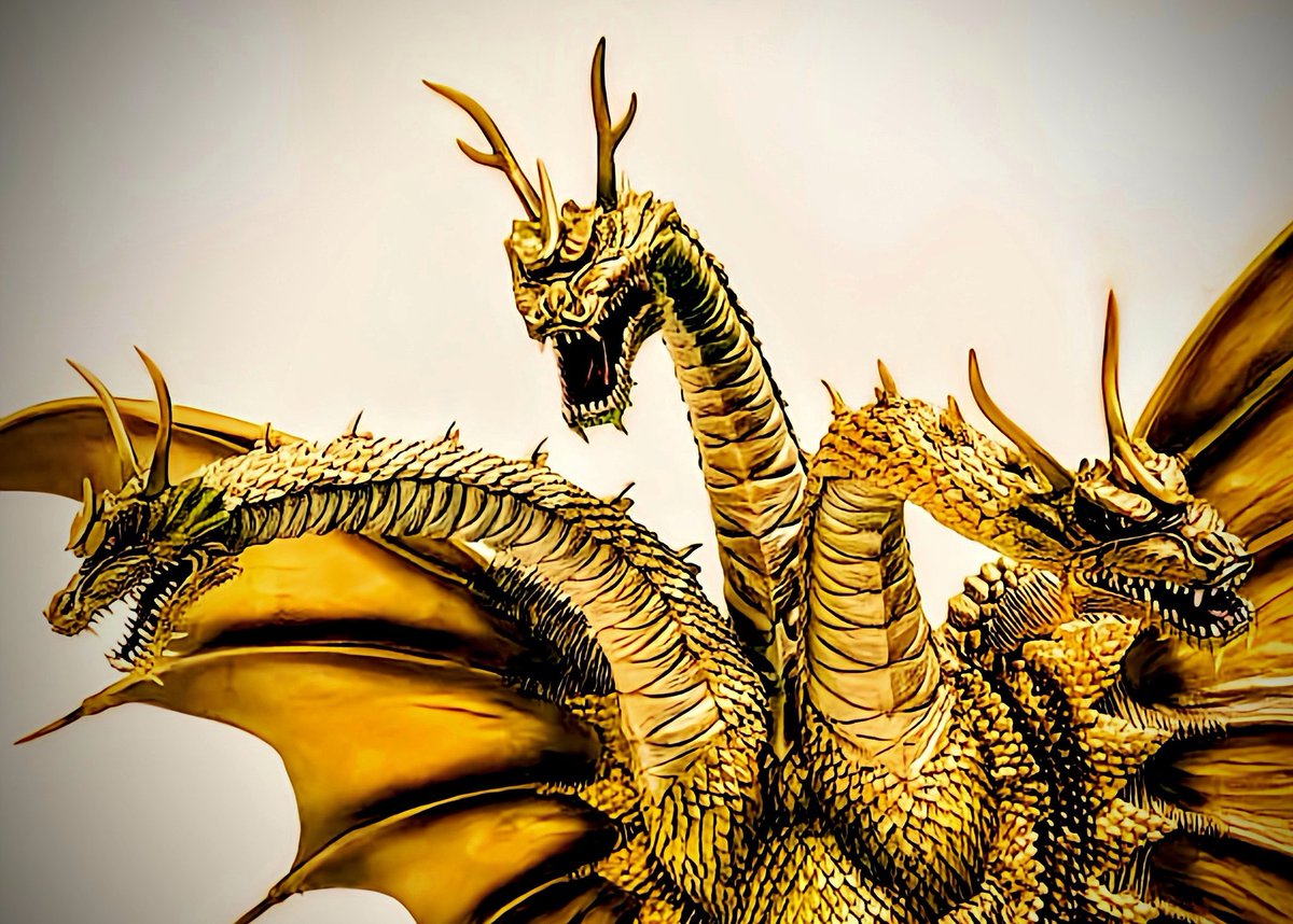 KOCキングギドラ1998 リニューアル原型､ワンフェスで展示します。 ぜひ