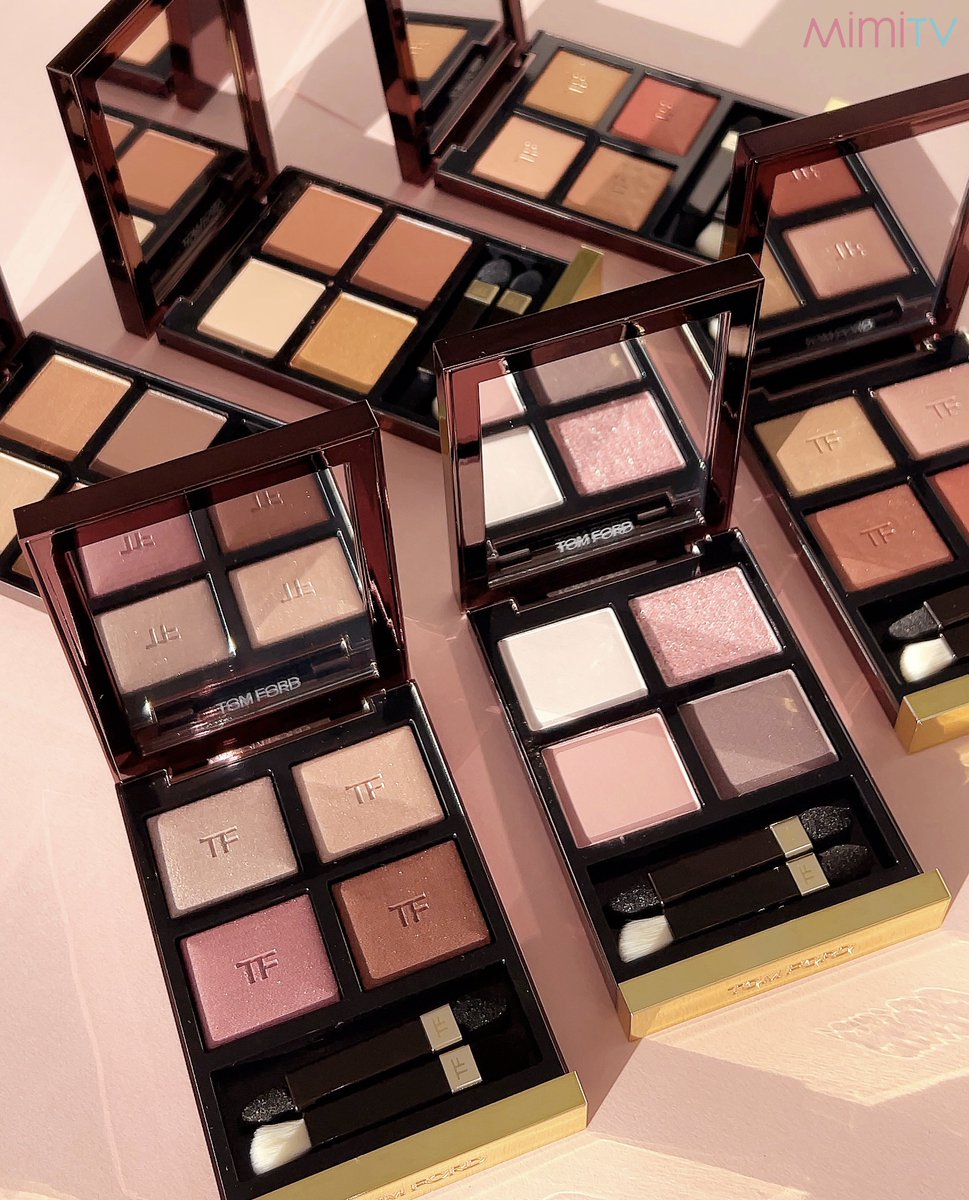 トム フォード ビューティのアイ カラー クォード人気の2色を比較