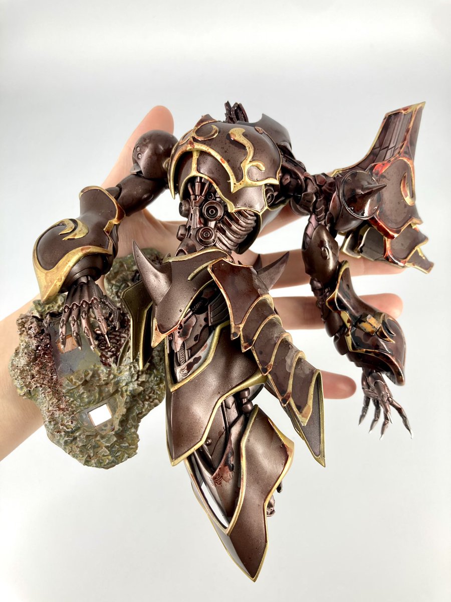 ARTPLA SCULPTURE WORKS 『鉄巨神vs邪神兵』 鉄巨神と邪神兵は、こんな