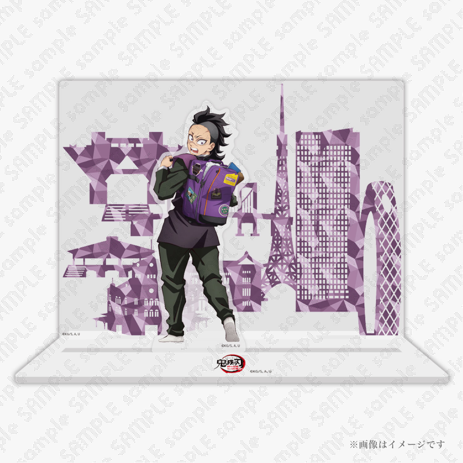 鬼滅の刃 冨岡義勇 アクリルスタンドコースター 2024 ワールドツアー