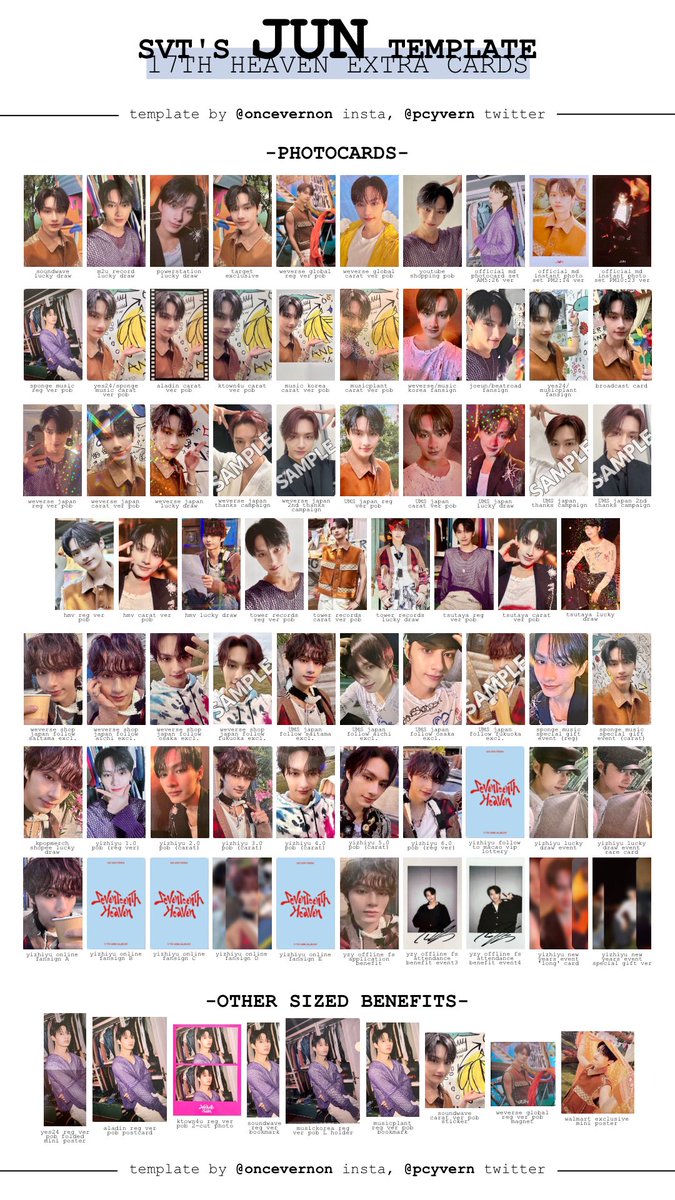 yet another update to the seventeenth heaven pob/fansign/lucky