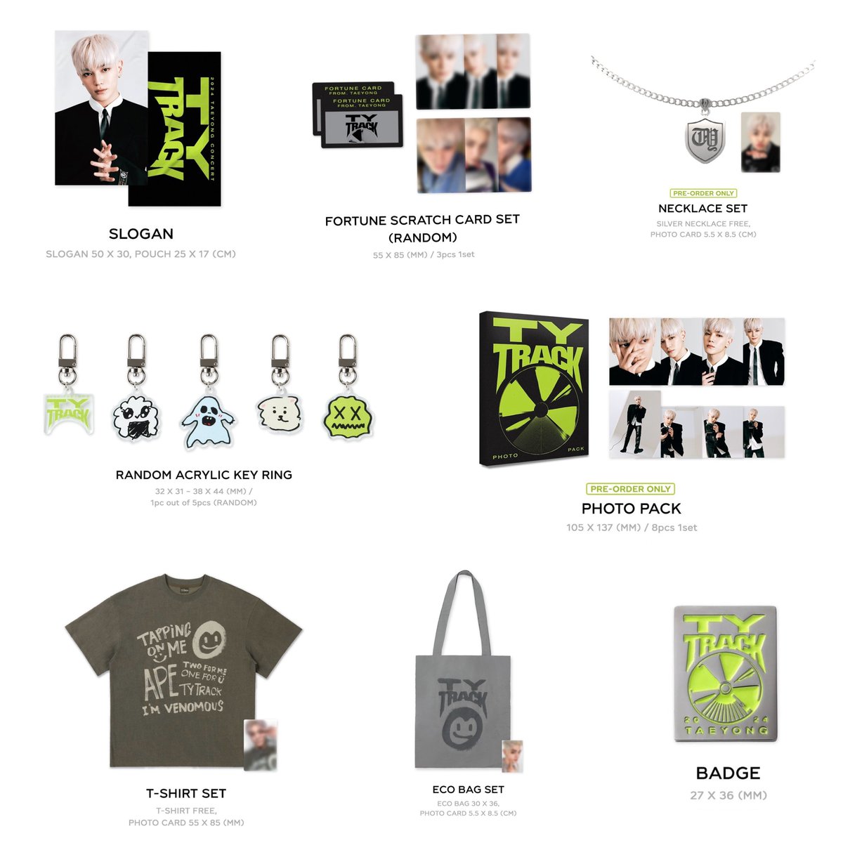 NCT テヨン 2024 TAEYONG CONCERT [TY TRACK] 🌟公式グッズ予約開始