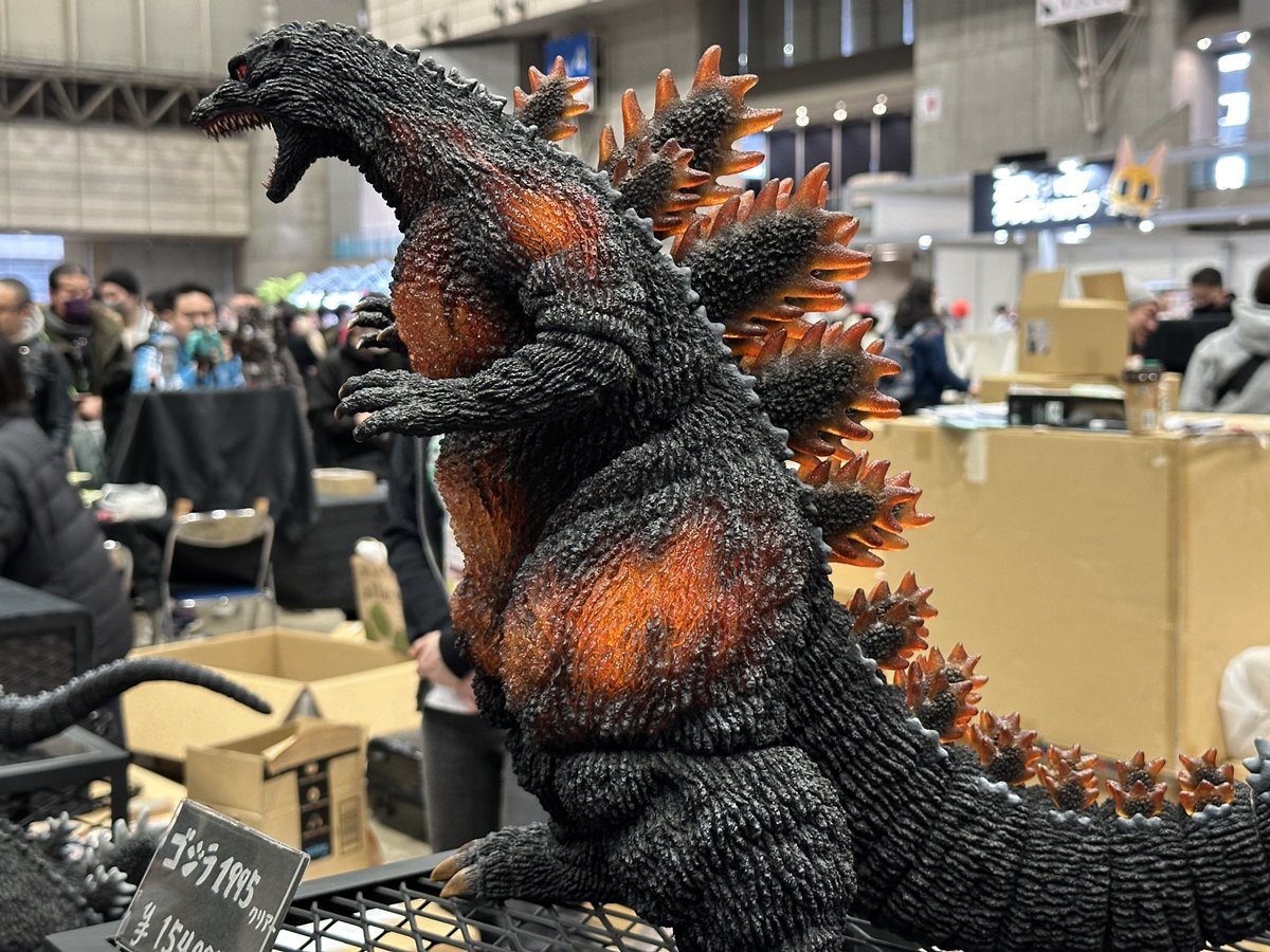 黒龍工房 バーニングゴジラ #ワンフェス2024w #ゴジラvsデストロイヤ