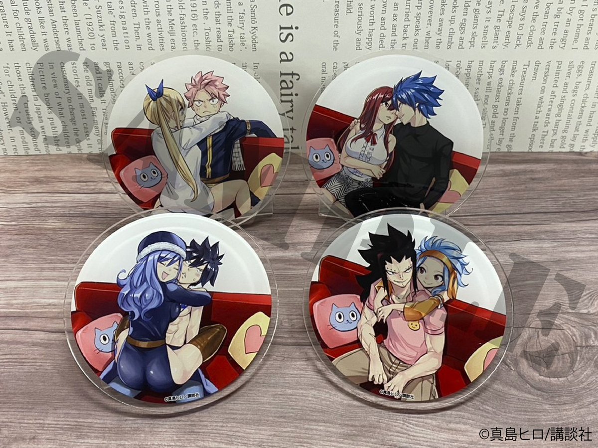 FAIRY TAIL」POPUP SHOPで展開していたグッズがECサイトにて大好評発売