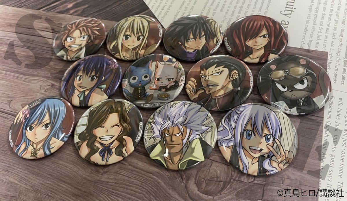 FAIRY TAIL」POPUP SHOPで展開していたグッズがECサイトにて大好評発売