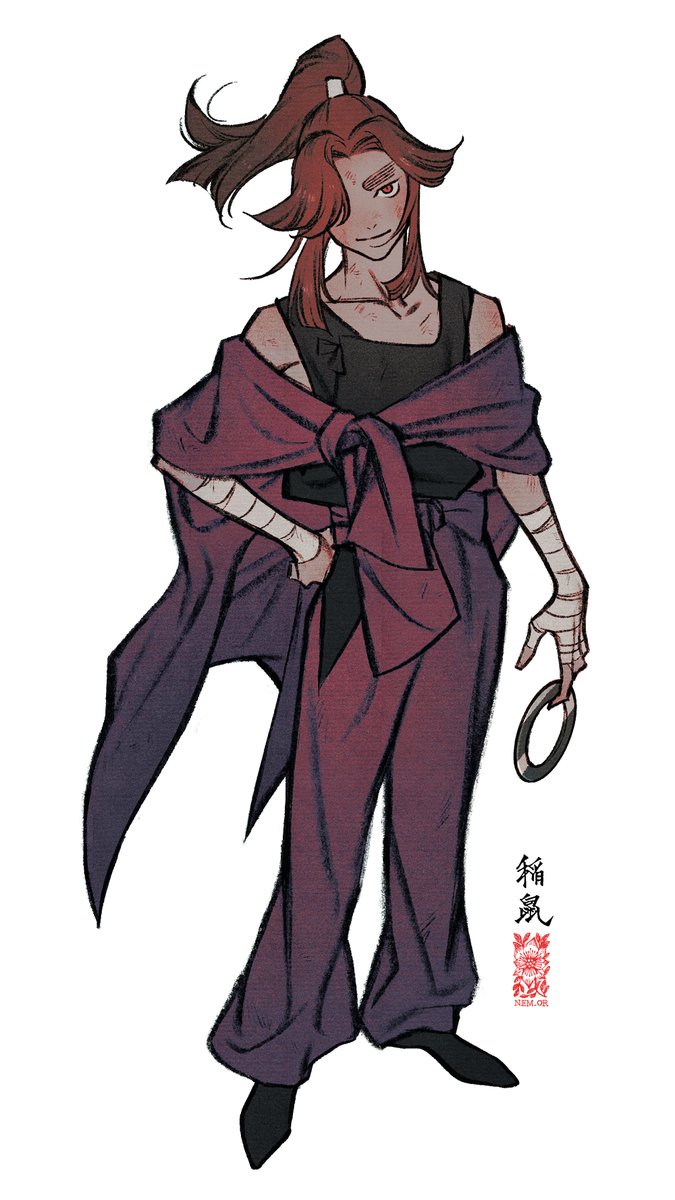 平滝夜叉丸 #nin_draw