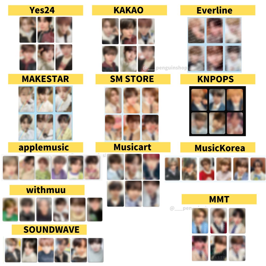 トレカ NCTWISH シオン kakao 予約特典