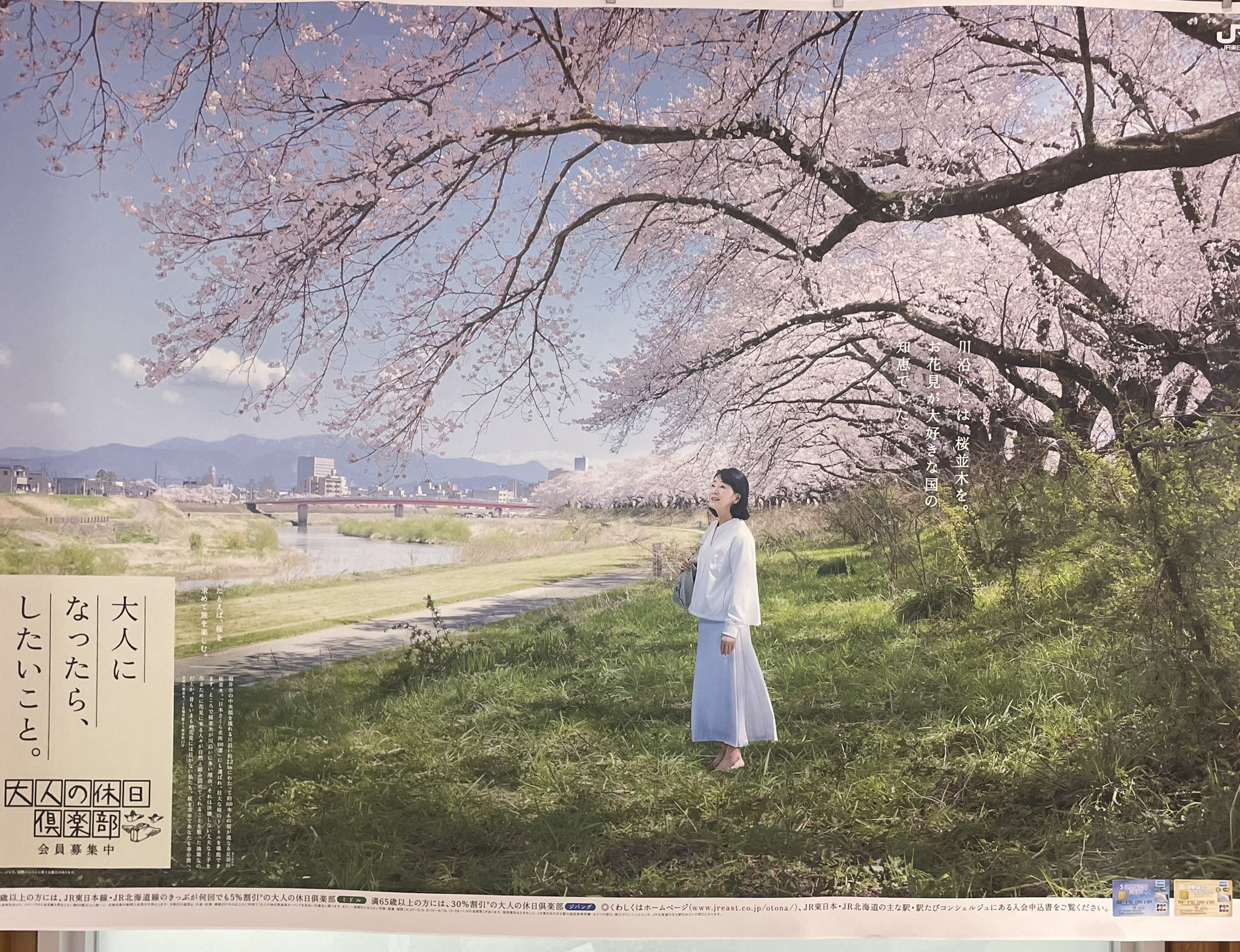 吉永小百合 特大ポスター 加賀百万石 ◇大人の休日倶楽部 BO特大