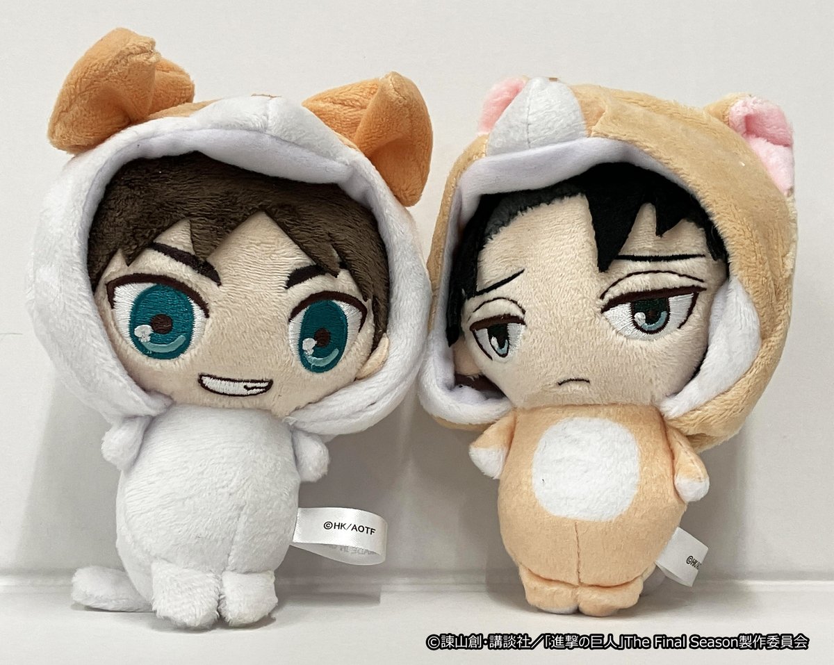 TVアニメ「#進撃の巨人」 商品情報❣️ ＼ あにまるっこぬいぐるみ
