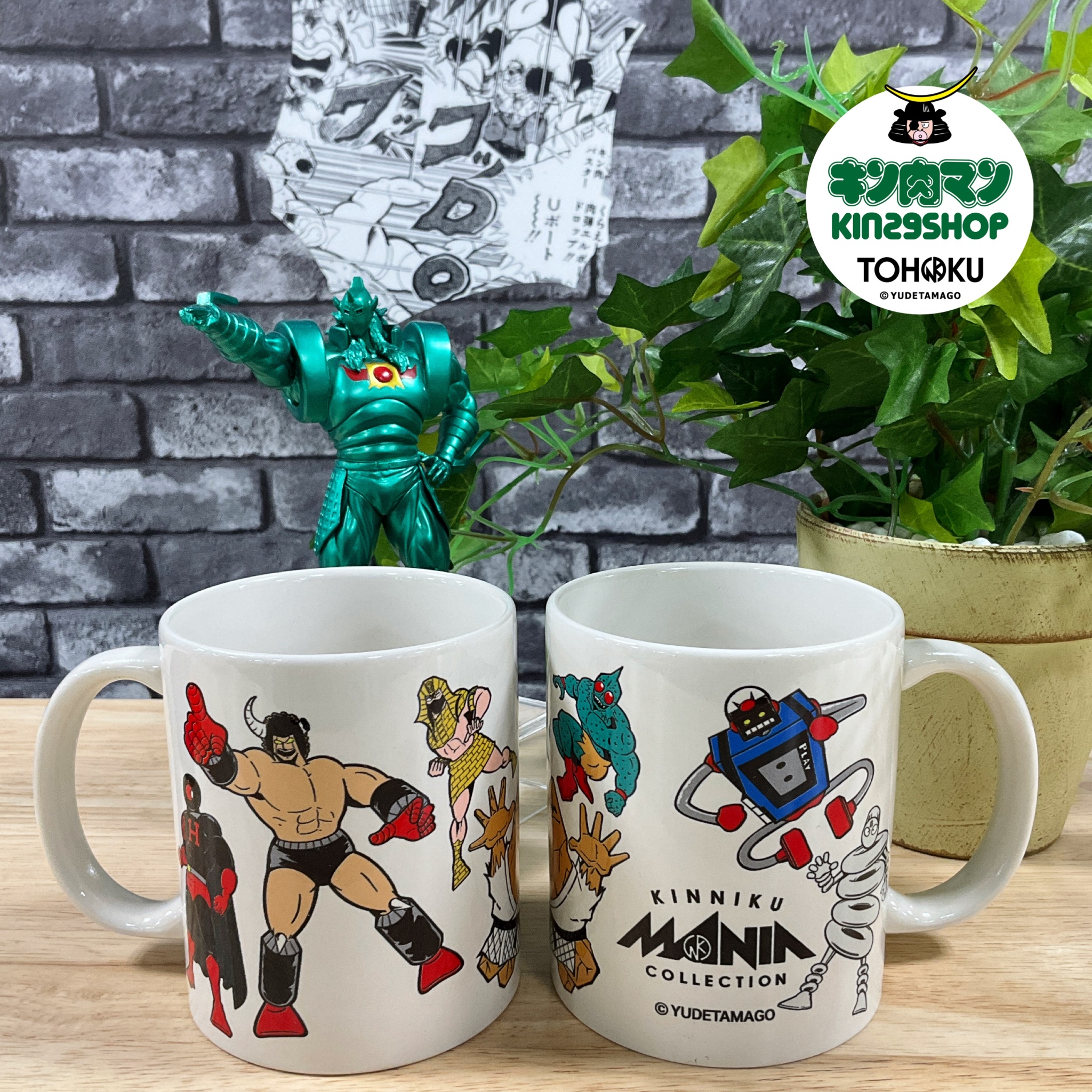 希少】未開封 キン肉マンマグカップ&南海電鉄スルッとKANSAI 希少】未