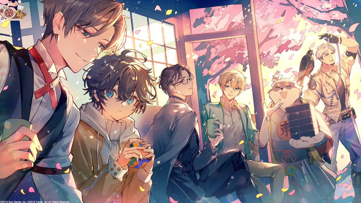 雀魂 じゃんたま エイン 誕生日記念イラストペーパー額縁スタンド 雀魂