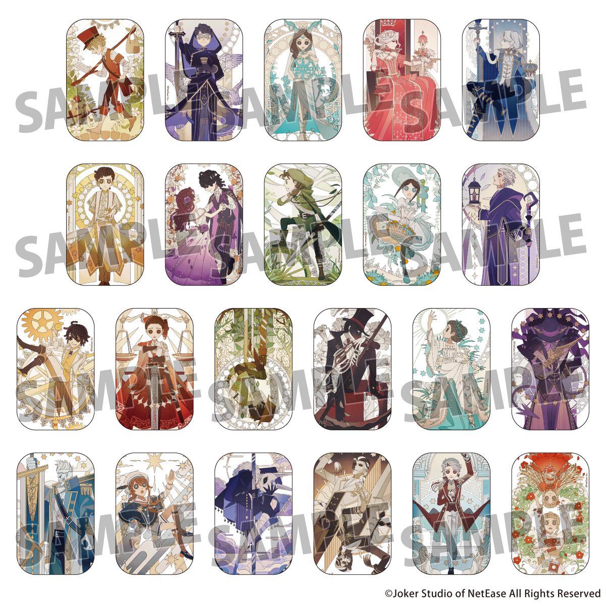 📢『#IdentityV』の新シリーズグッズ タロットカードをモチーフにした