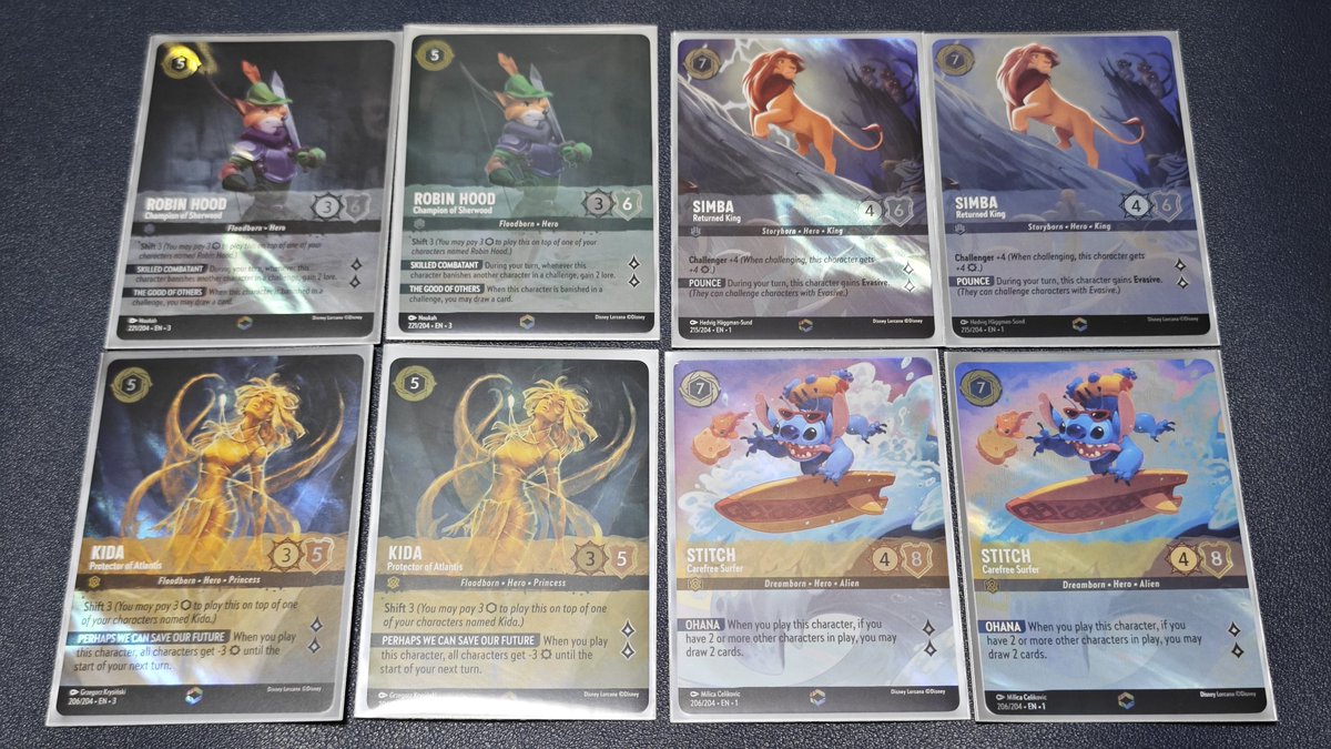 なんかアリエクで出てる #ロルカナ #lorcana の偽物エンチャンテッド(1