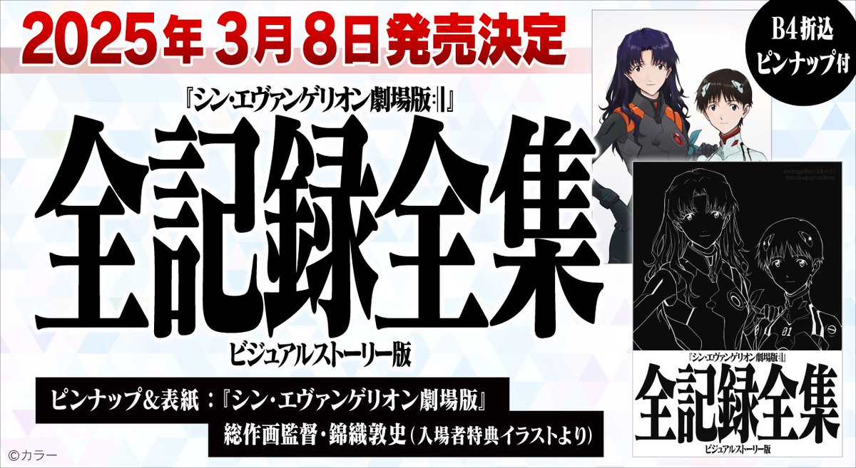 シン・エヴァンゲリオン劇場版 全記録全集 ビジュアルストーリー版