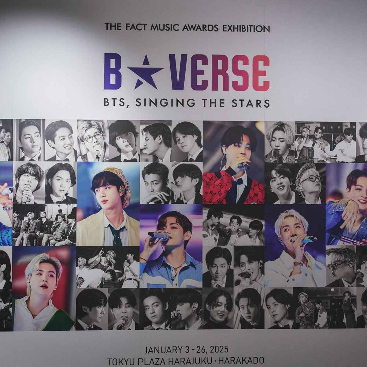 THE FACT MUSIC AWARDS EXHIBITION B☆VERSE(BTS、星を歌う) ENCORE IN