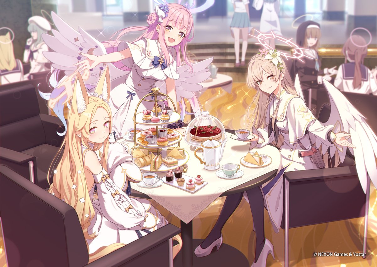 ブルーアーカイブ4周年、おめでとうございます！🎊 ティーパーティー