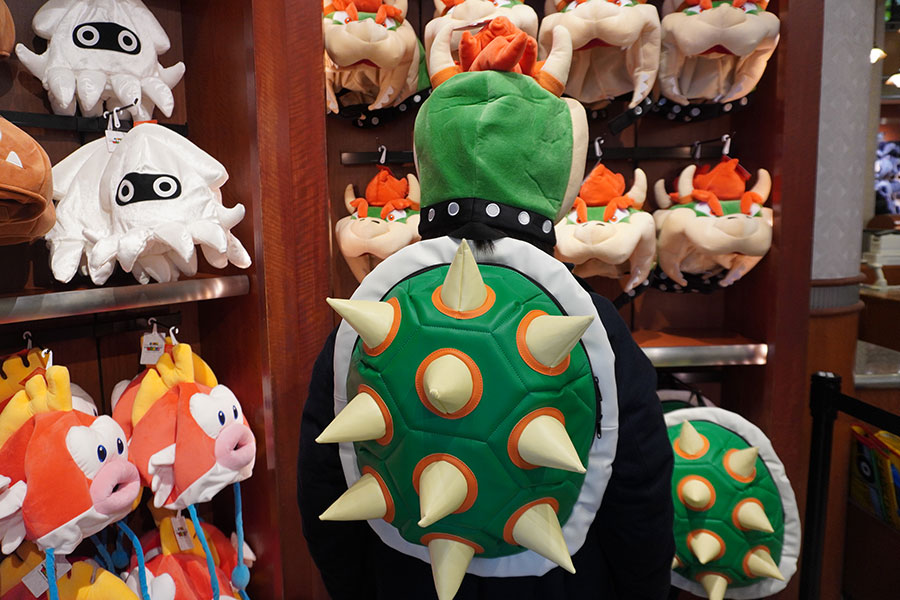 USJで思わず二度見してしまった…クッパのこうらリュック